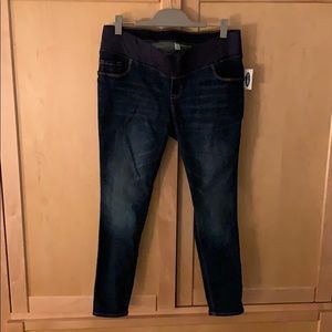 NWT Old Navy Maternity Rockstar Jeans Size 10